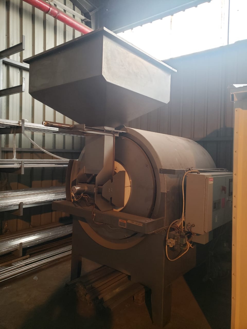 Nut Roaster made by A C Horn rated approx.1000 kg/hour
