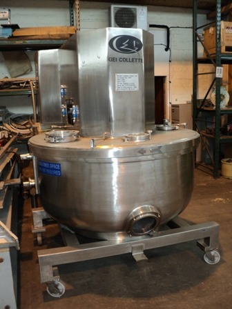 Used 1200 Litre Collette Type Gral1200 Stainless Steel Mixer Granulator