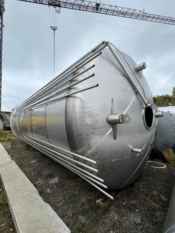 160000 Litre Stainless Steel Vessel 304 Rolec Double Jacket