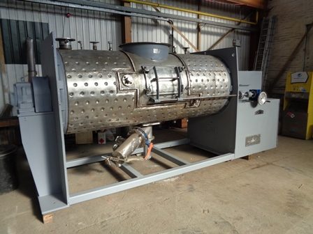 Used 3000 Litre Morton Model FM3000 Stainless Steel Ploughshare Mixer