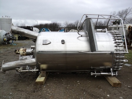 70 Sq. M., 1850 Litre, Schenk Horizontal Leaf, Vertical Tank Pressure Leaf Filter